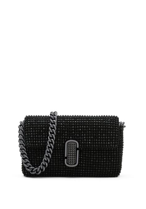 Borsa a spalla the mini con cristalli in nero - donna MARC JACOBS | H912M06RE22001